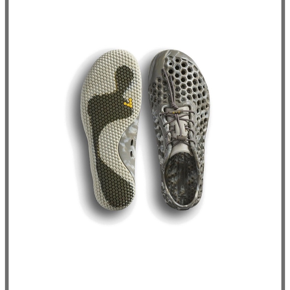 Vivobarefoot Ultra III Bloom Women 8 Grey Camo Good Barefoot 
Water Shoe NWOB